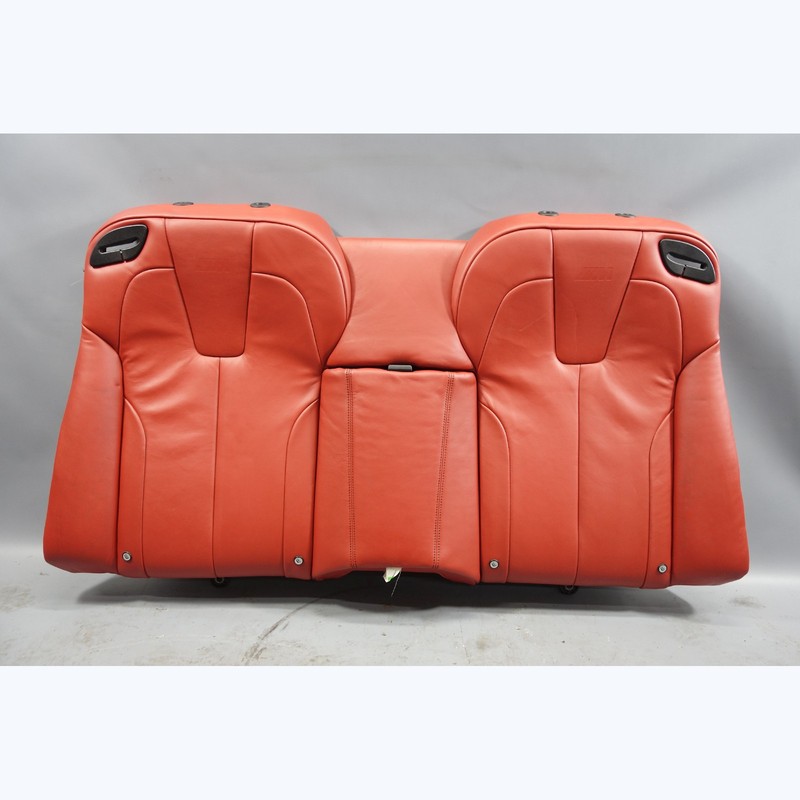 2013-2015 BMW F12 F13 M6 ///M 2-Door Rear Seat Back Backrest Red Leather OEM