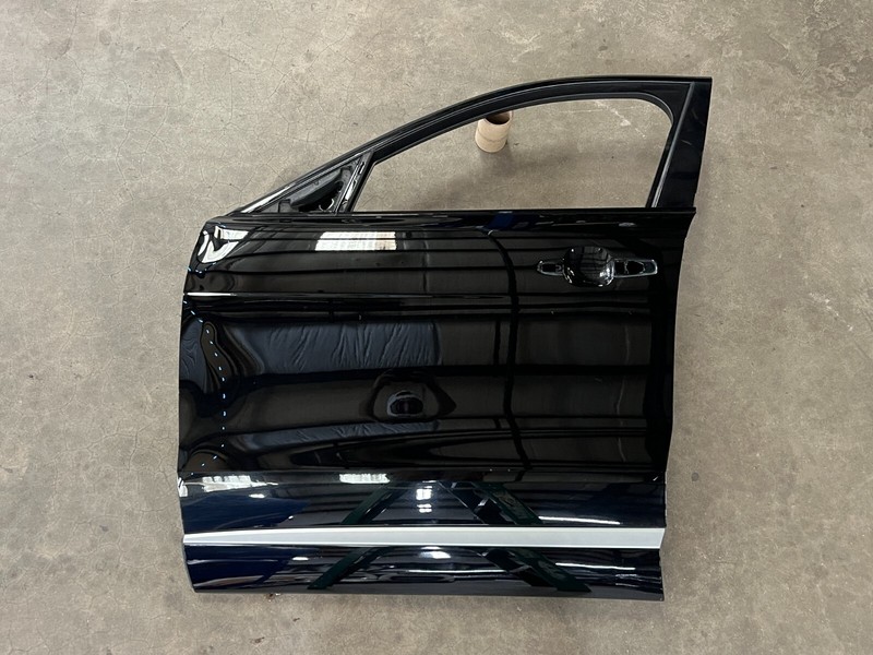 ⭐2017-2023 JAGUAR F-PACE FRONT LEFT DRIVER EXTERIOR DOOR PANEL BLACK OEM LOT2536