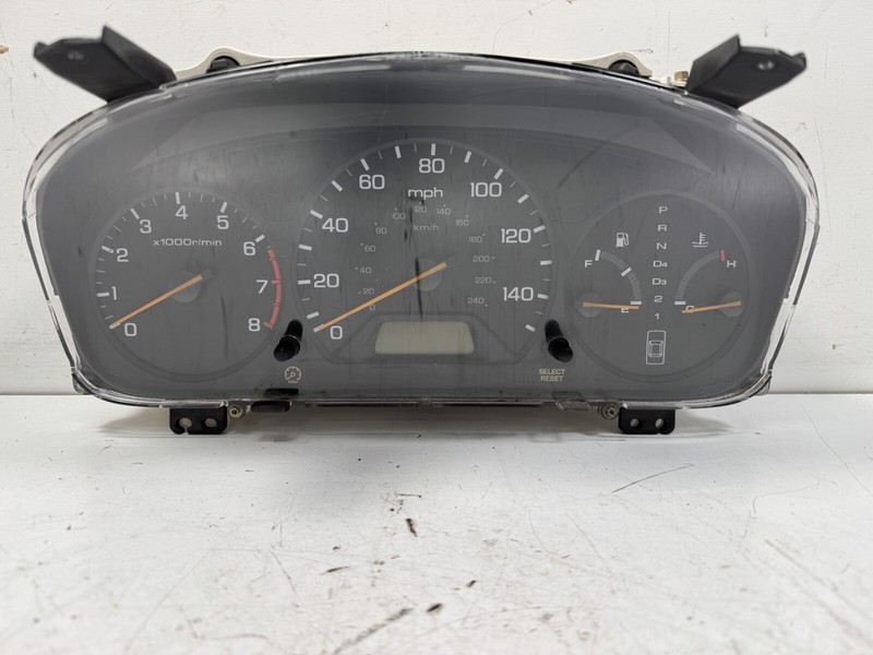 98-99 Honda Accord 4D LX EX V6 AT ABS Instrument Cluster 141k Mi OEM