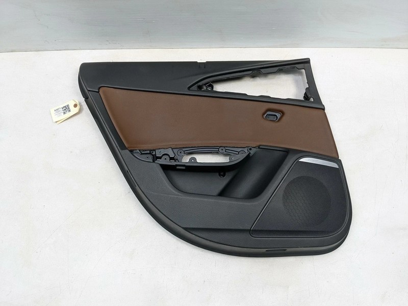 Rear Left Door Trim Panel Nougat Brown 2016 Audi A6 4G0867303AKJ0M 2017 2018