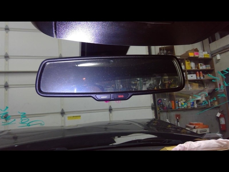 Rear View Mirror With Telematics Sirius Guardian Opt Rsk Fits 17-23 300 1690402