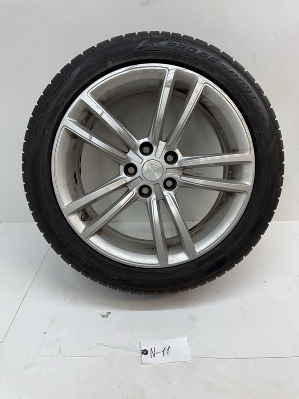 2012-15 Tesla Model S Wheel Rim 19x8.0+40mm + Tire 245/45 ZR19 6007214-00 N-11