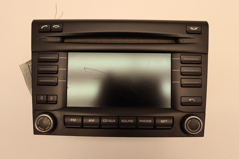2009-2010 PORSCHE CAYMAN AM FM CD AUX PCM RADIO RECEIVER DISPLAY OEM