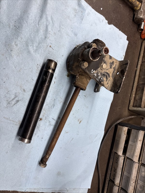 1970’s Vintage Harley Davidson Golf Cart Trike Steering Gearbox Steering Column