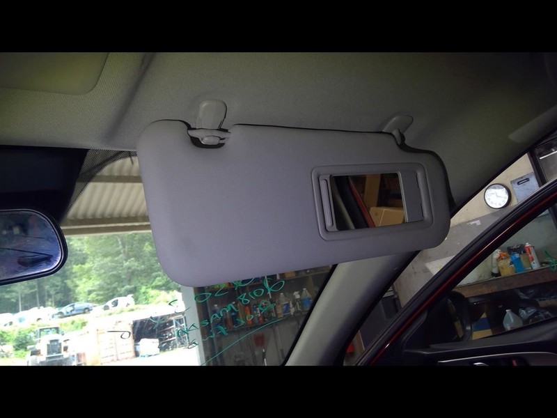 Passenger Right Sun Visor Without Illumination Fits 14-18 MAZDA 3 1646936