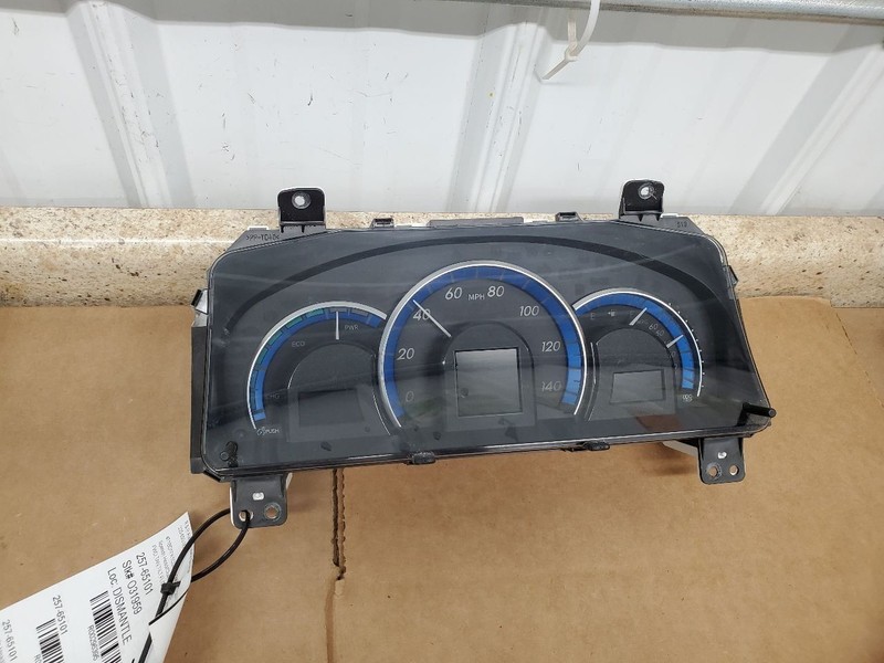 Speedometer Cluster MPH VIN D 5th Digit Hybrid 4 Cylinder Fits 12 CAMRY 296395
