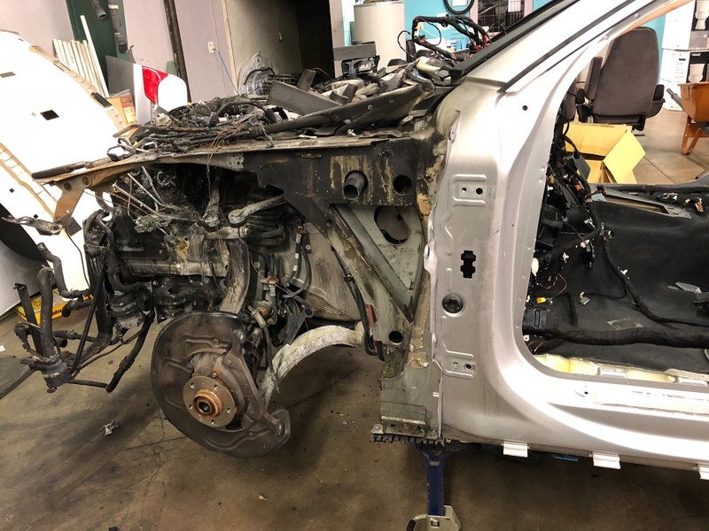 2012 2013 2014 2015 2016 2017 Audi RS7 A7 S7 LH Apron Frame Rail Frame Strut OEM