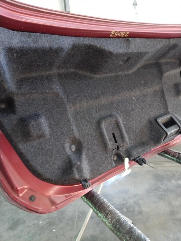 2017 Ford Fusion Deck Lid Trunk Lid Red OEM Good Condition 634419