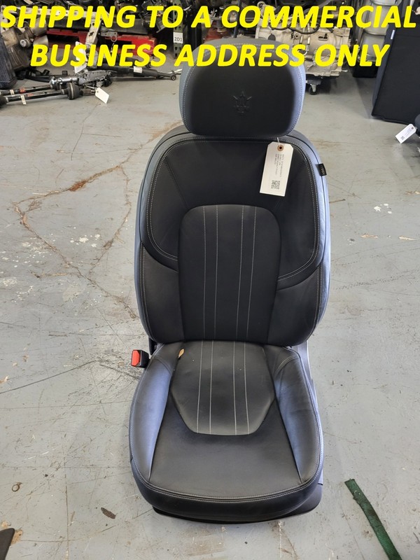 Used Oem Maserati Left Driver Front Seat for 2014-2018 Ghibli