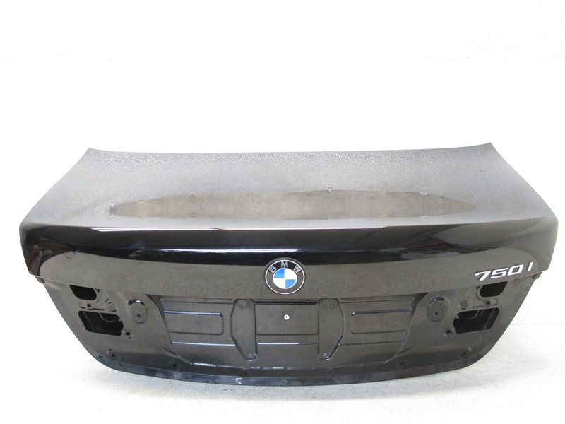 💚 09-15 BMW 740i 750i B7 TRUNK LID (NO SHIPPING) BLACK OEM