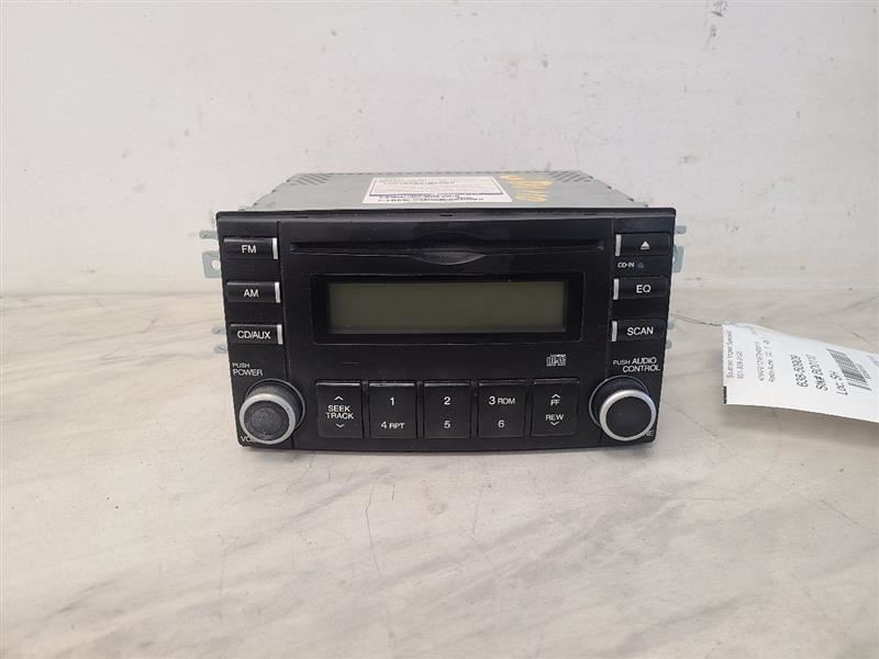 Audio Equipment Radio Receiver Sedan 4 Door Fits 07-09 SPECTRA 568553