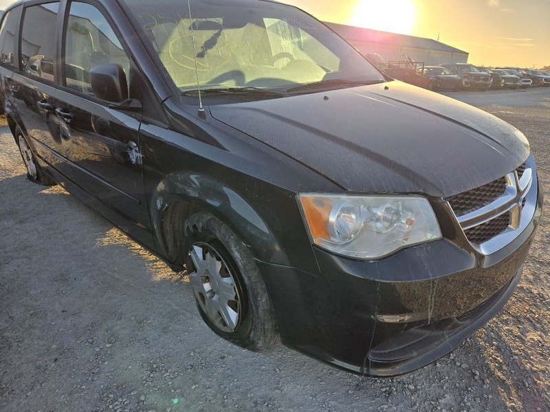 2011 Dodge Caravan Passenger Roof Curtain Air Bag Rear