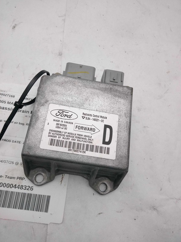 Used Air Bag Module fits: 2005 Mercury Mariner Air Bag 3.0L w/o roof air bag ID