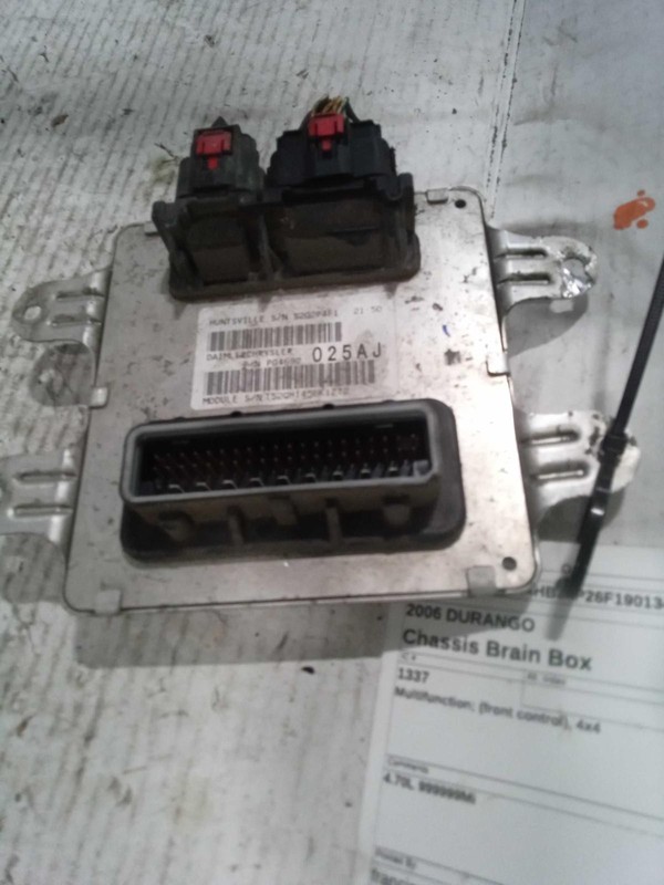Used Multi-Function Module fits: 2006 Dodge Durango Multifunction front control