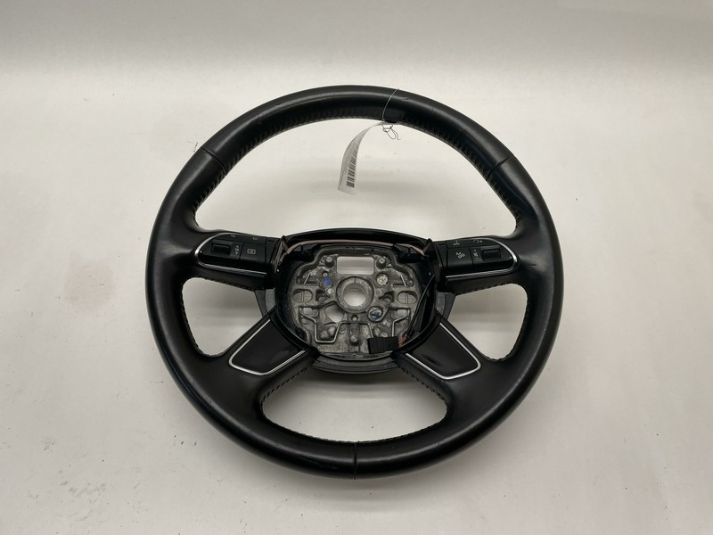2011-2014 AUDI A8 S8 STEERING WHEEL BLACK LANE KEEP