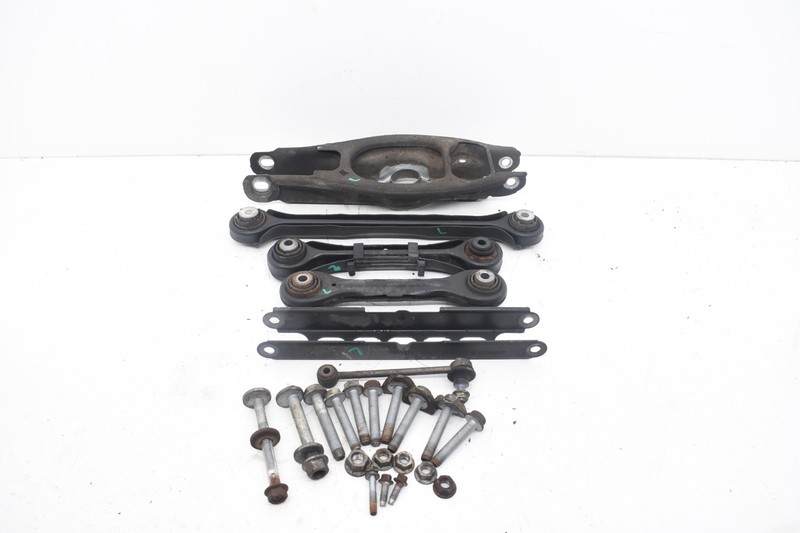 2009 BMW E90 Rear Left Lower Upper Suspension Control Arms SET Bolts OEM KW85