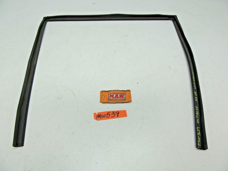 DOOR GLASS WINDOW RUBBER SEAL TRACK REAR DOOR PANEL PASSENGER fits 04-08 MAXIMA