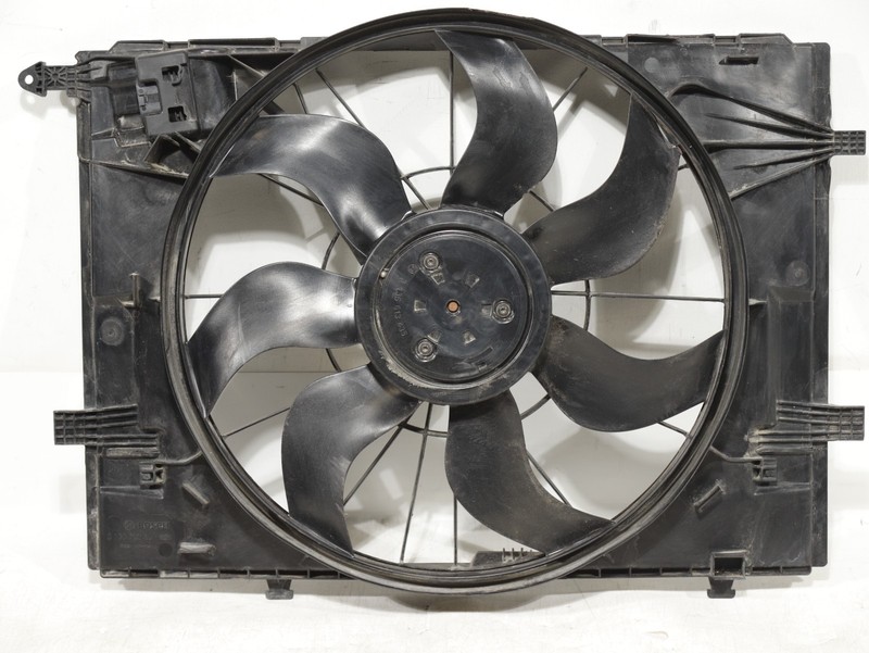 2015-2023 Mercedes C300 C205 Radiator Cooling Fan Motor & Shroud OEM A0999061000