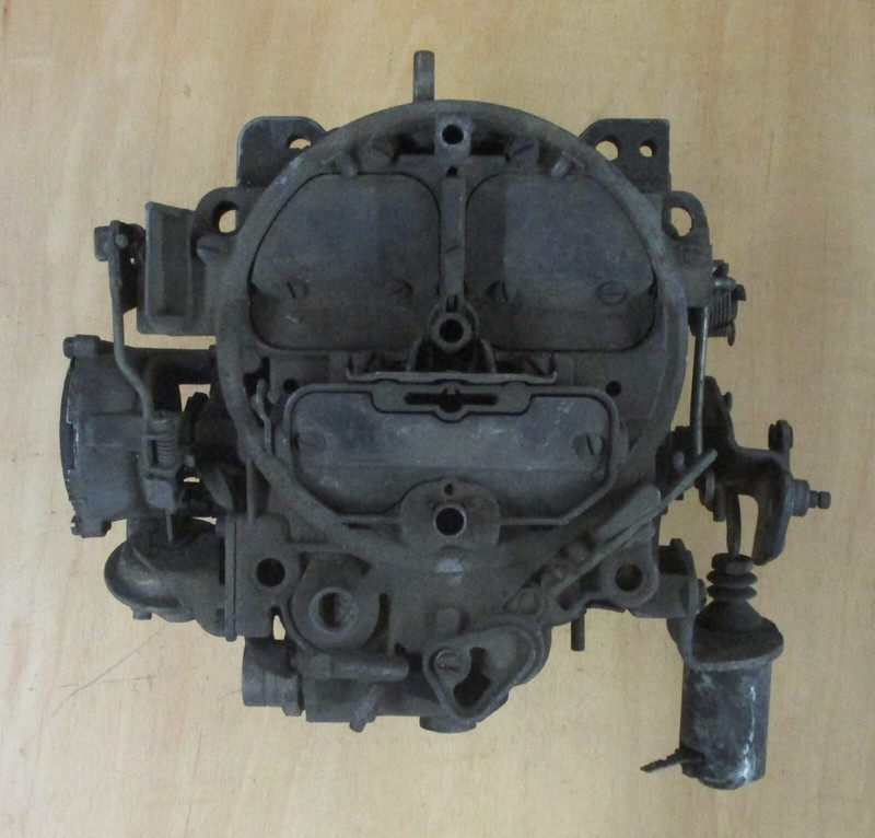 USED 4 BARREL ROCHESTER Q-JET CARBURETOR 17057504 29?6 R4-M4MC 1975-77 CHEVY/GMC