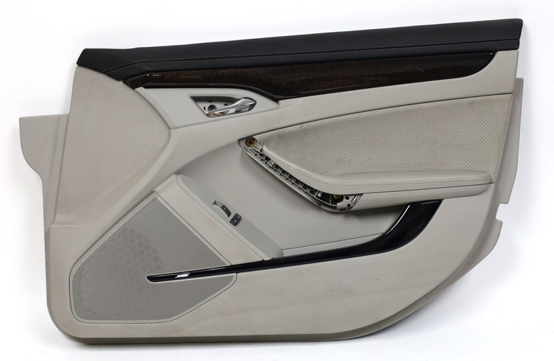 2012-2014 CADILLAC CTS-V SEDAN FRONT PASSENGER INTERIOR DOOR TRIM PANEL 22815705