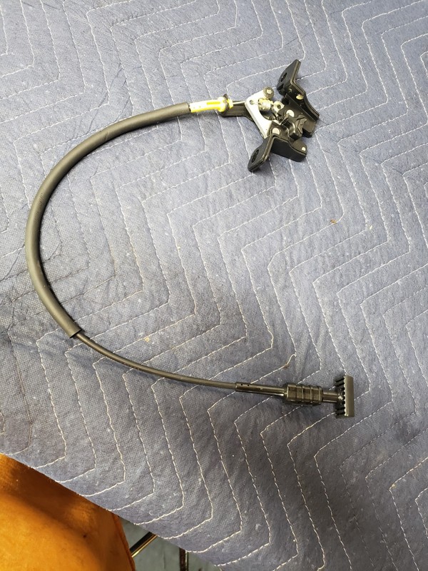 2017-2018 HYUNDAI ELANTRA LEFT DRIVER REAR SEAT LATCH RELEASE HANDLE 89730-F2500