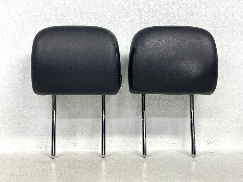 ⭐2012-2017 AUDI A7 FRONT LEFT & RIGHT SIDE HEAD REST BLACK SET ASSY OEM LOT2421