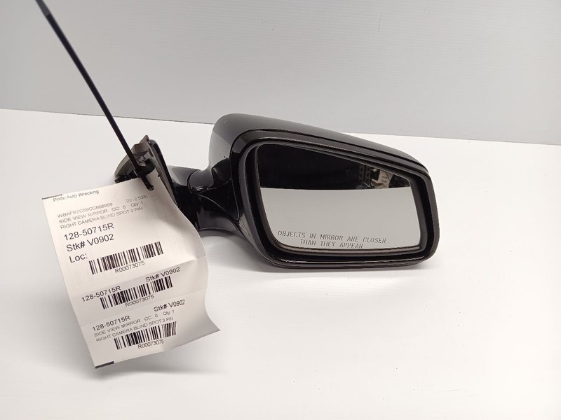 2011-2012 BMW 535i 550i Door MIrror Right Side View Camera Type OEM