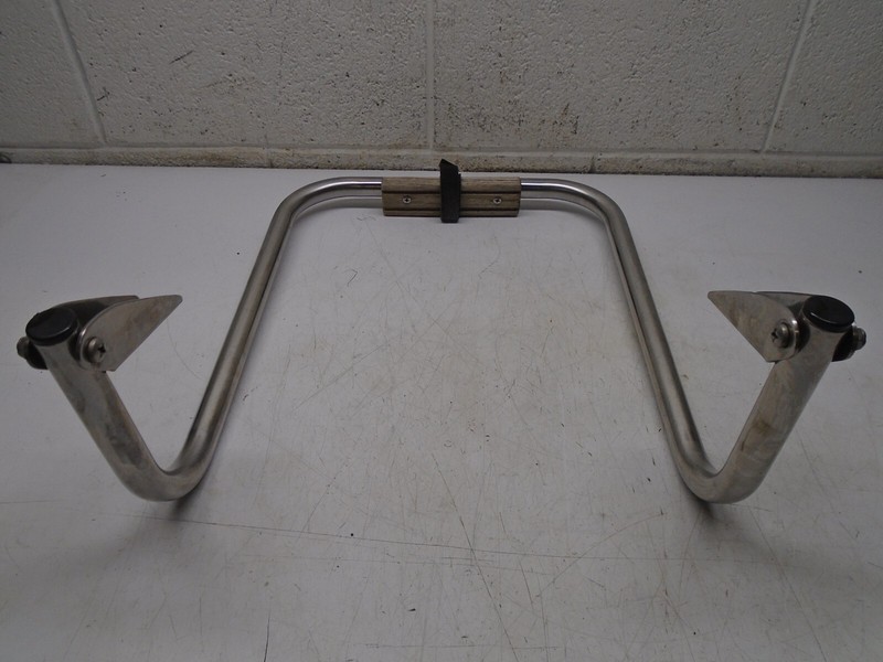 M1 Step Swim Ladder Stainless with wood step