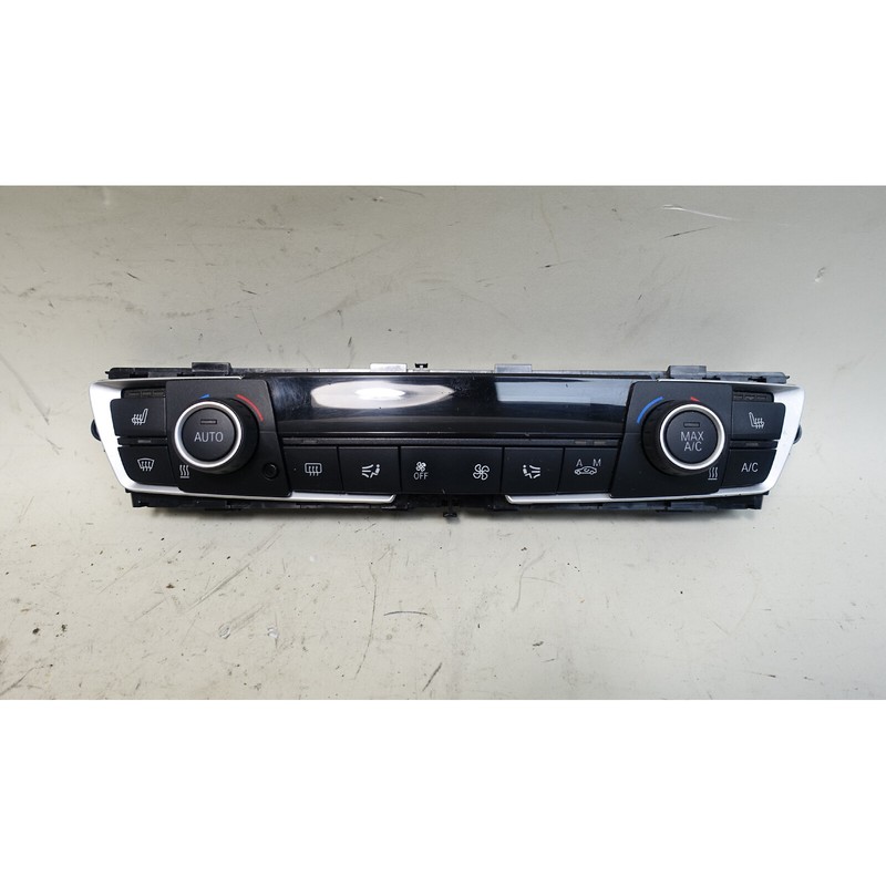 12-14 BMW F30 3-Series Automatic Climate Control with Chrome Trim Seat Heat OEM