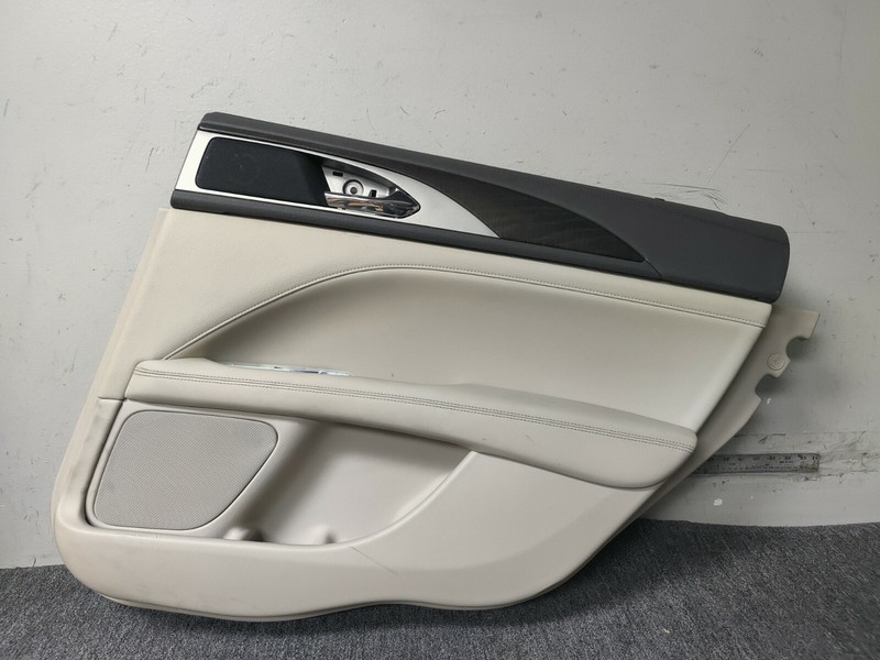 2016-2019 LINCOLN MKZ 2.0T RH RIGHT REAR DOOR PANEL WOOD TRIM USED BLK
