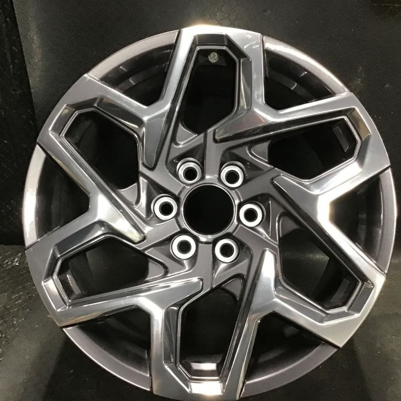 2022-2025 GMC Sierra 1500 14098 Wheel 20x9 6 Y Spoke Rim Grey Polished 84604786
