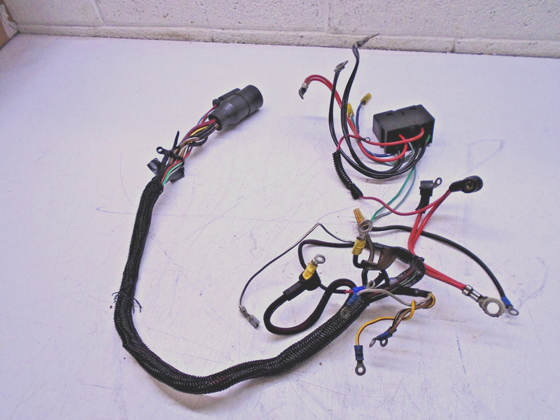 F6 1991 FORCE L Drive 120HP WIRE HARNESS F722744 OUTBOARD MOTOR