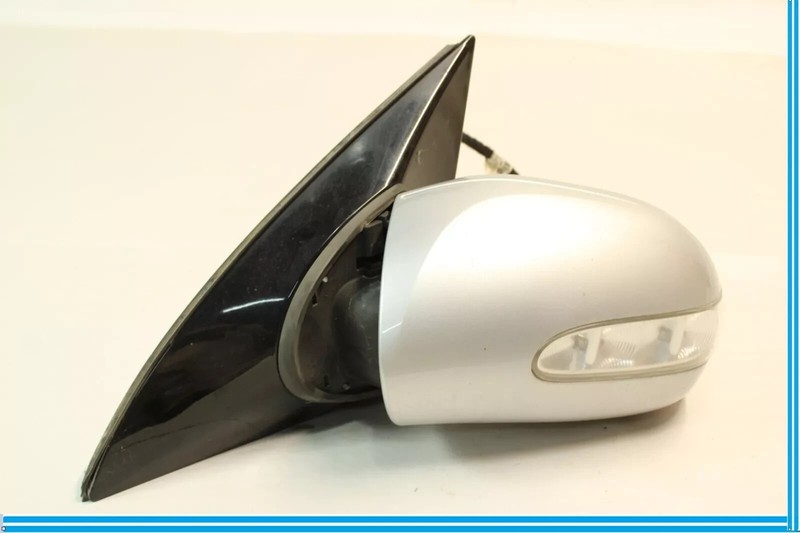 06-10 Mercedes W251 R500 R320 Front Left Side Rear View Door Mirror Silver OEM
