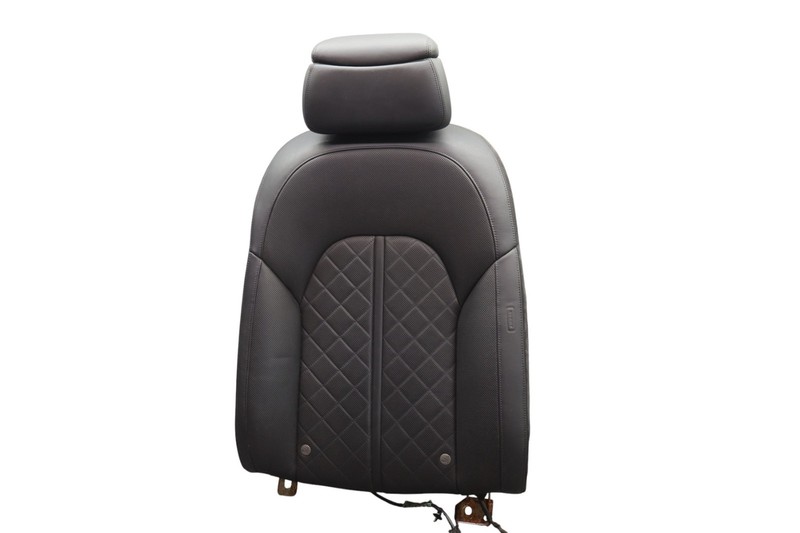 11-18 Audi A8 Rear Left Driver Side Top Upper Seat Cushion W/ Head Rest OEM