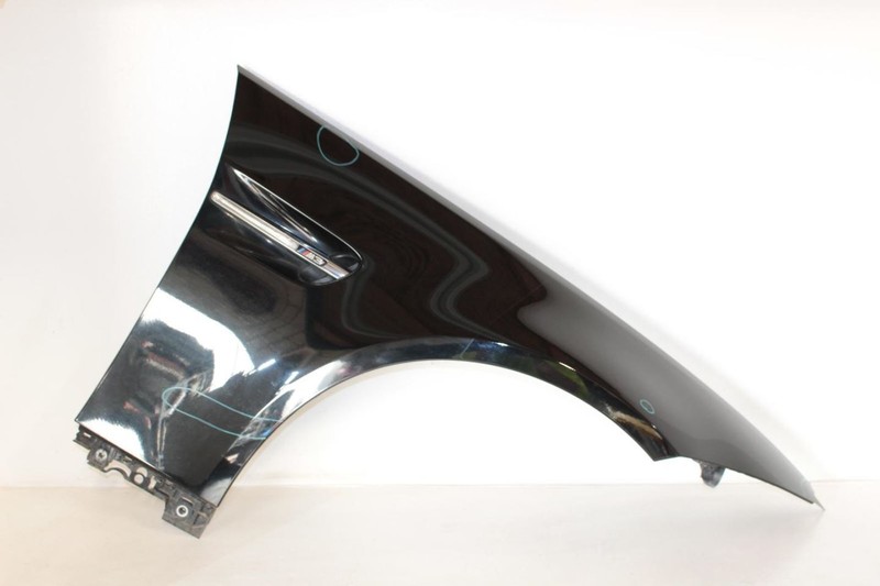08-13 BMW M3 4.0L Coupe Black Passenger Right Front Fender Assembly