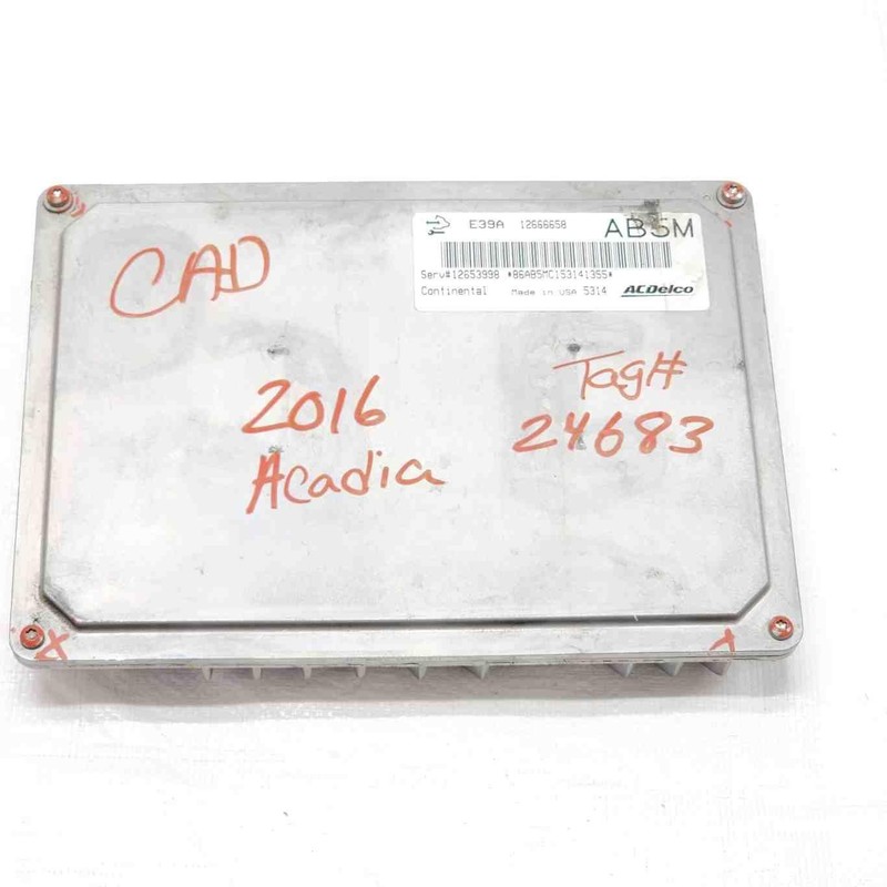 2016 Acadia 3.6L Engine Electronic Control Module OEM 12653998