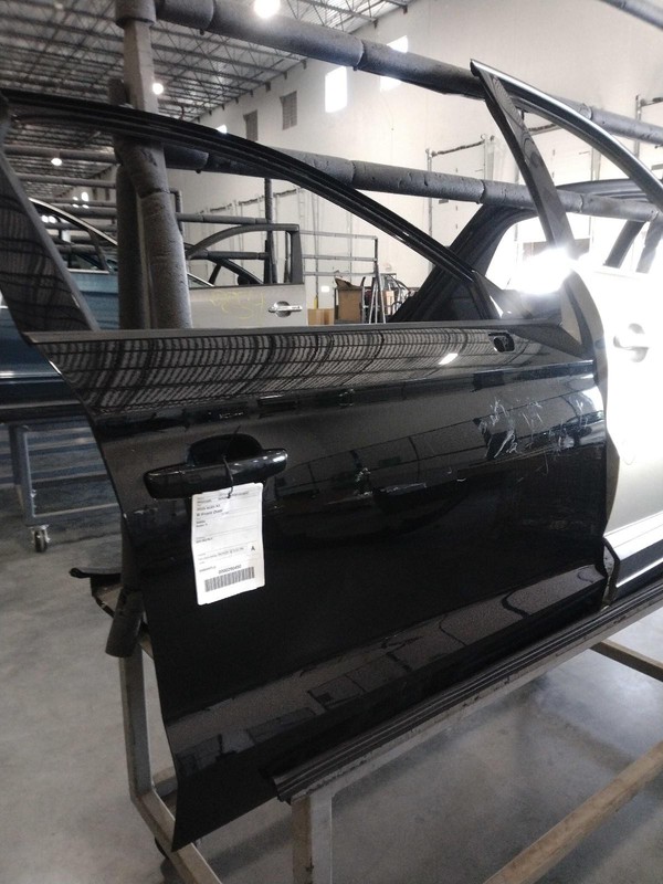 2015 Audi A3 Right Front Door Black Used Light Scratch 443236 NJ25-21435