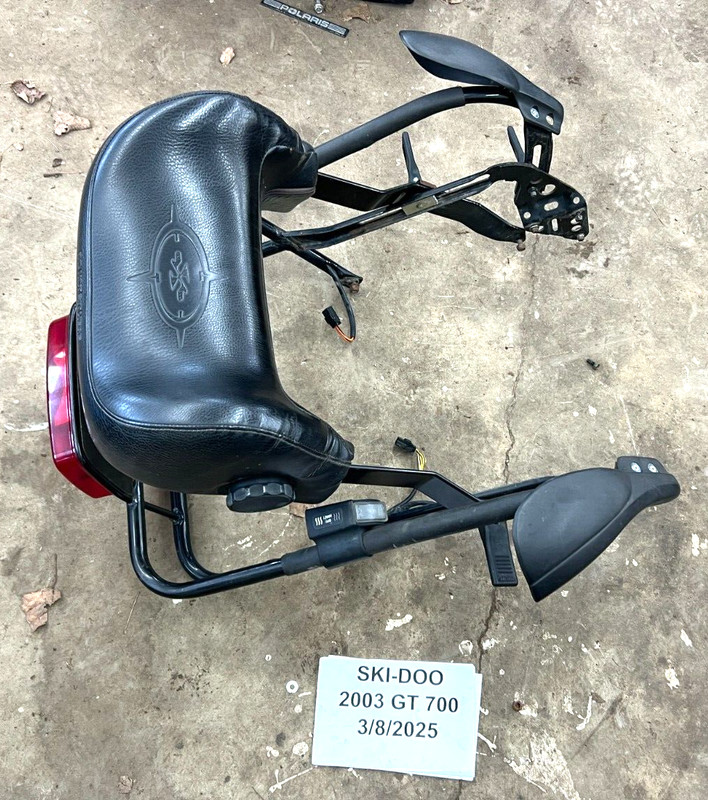 Skidoo Grand Touring ZX 500 600 700 800 Backrest Asst '99-03 $50 MIDWEST SHIPING