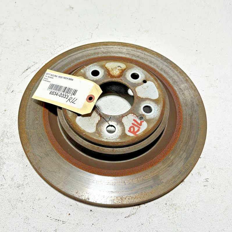 Rear Left LH Or Right RH Side Brake Rotor Disc Acura MDX 2017-2020 OEM