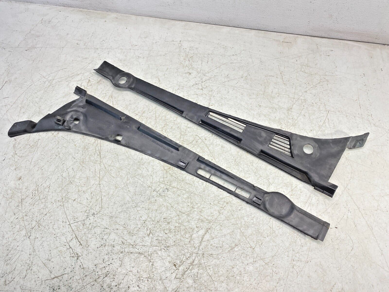 91-98 BMW E36 3 Series Left & Right Windshield Wiper Cowl Trim Moulding Set OEM✅