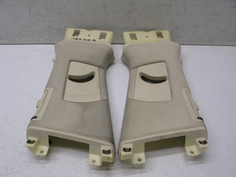 11-18 AUDI D4 A8 A8L S8 UPPER B PILLAR TRIM LINING LEFT RIGHT OEM SET 082523