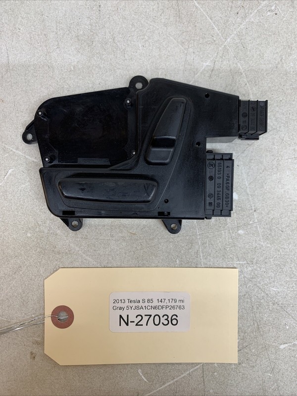 ⚡️12-20 Tesla S Front LH Driver Side Seat Adjustment Control Switch 27036 B61