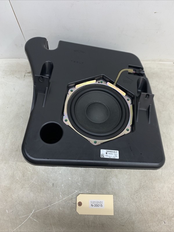 12-20 Tesla Model S MS X MX Bass Sub Subwoofer Speaker Box 1004833-05-C 35015 M2