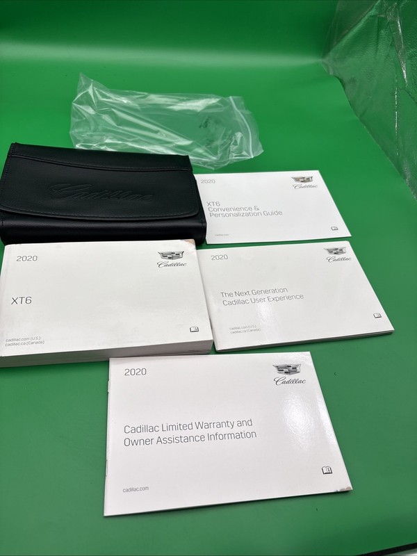 2020 Cadillac XT6 Owners Manual Personalization Guide Assistance W/Free Shipping