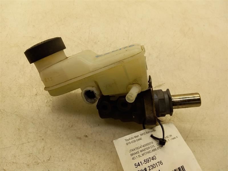 00-04 TOYOTA ECHO 1.5L FWD MT BRAKE MASTER CYLINDER ASSEMBLY