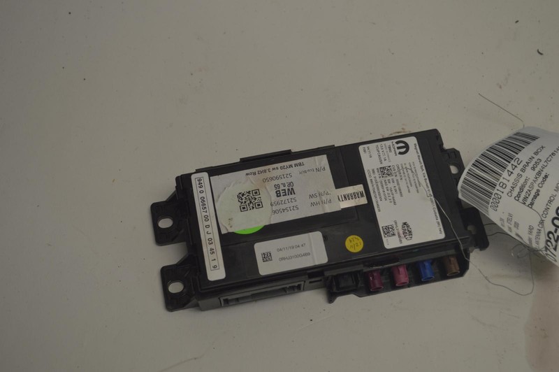 2018-2021 ALFA ROMEO STELVIO CELL ANTENNA CBX CONTROL MODULE UNIT OEM