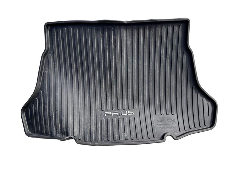 2016-2022 Toyota Prius Rear Trunk Cargo All Weather Floor Carpet Liner Mat Black
