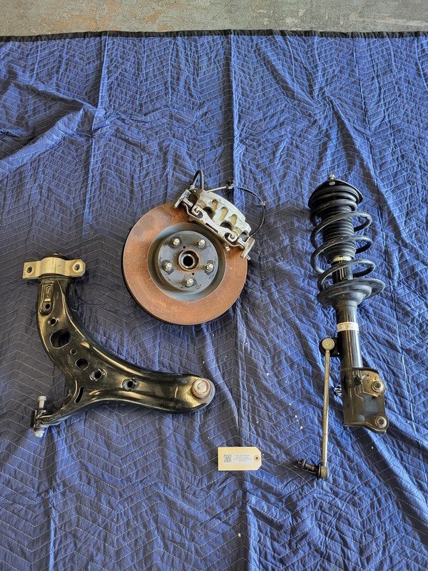 Used Oem Subaru Left Driver Front Suspension Knee for 2019-2025 Ascent 2.4L AWD