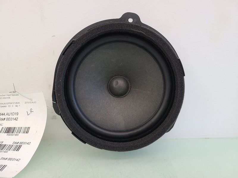 Driver Rear Door Speaker Fits 2019 AUDI A3 587465