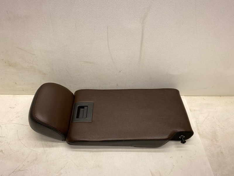 2011-2014 FORD EDGE REAR SEAT CENTER ARM REST HEADREST BLACK/BROWN LEATHER